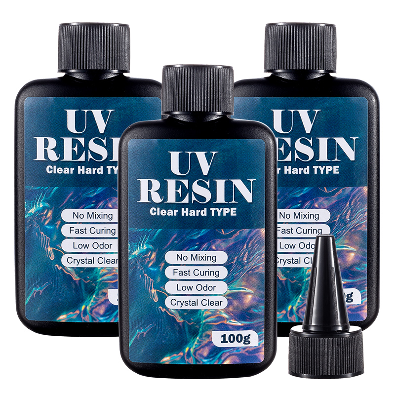 100/200/300g UVレジン ハードタイプ クリスタ - Epoxy Uv Resin Kit のレビューと価格