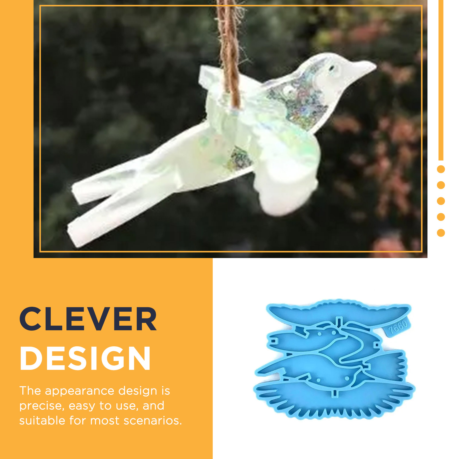 シリコーンハチドリ型樹脂キーホルダーペンダント DIY クラ - Resin Craft Ideas のレビューと価格