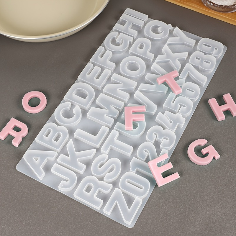 AからZまでの文字ペンダントシリコンモールド、アルファベット - Serving Tray Mold のレビューと価格