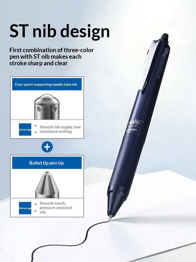 パイロット フリクション 3in1 多機能ゲルペン、0.4m - Pilot Pen Frixion のレビューと価格