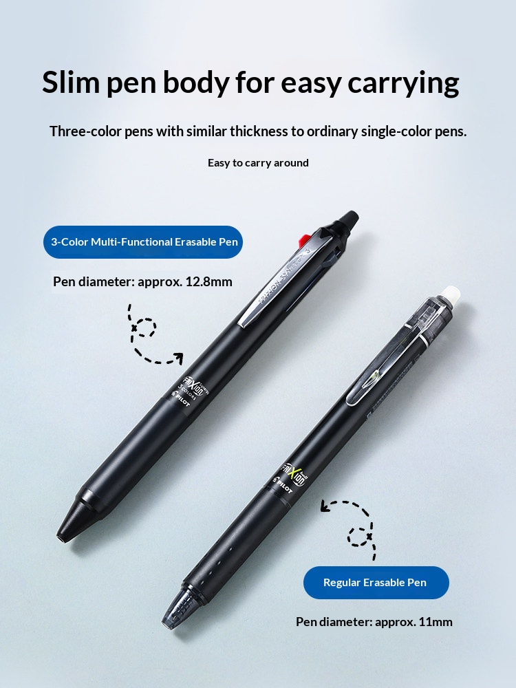 パイロット フリクション 3in1 多機能ゲルペン、0.4m - Pilot Pen Frixion のレビューと価格