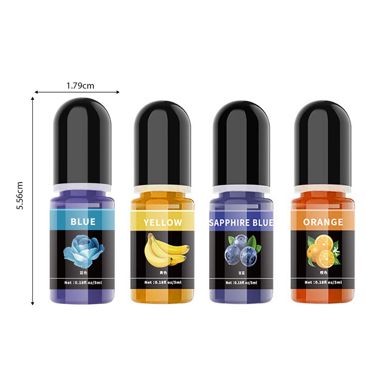 5ml/ボトル エポキシ樹脂顔料 液体着色剤 染料 ユニバー - Epoxy Uv Resin Kit のレビューと価格