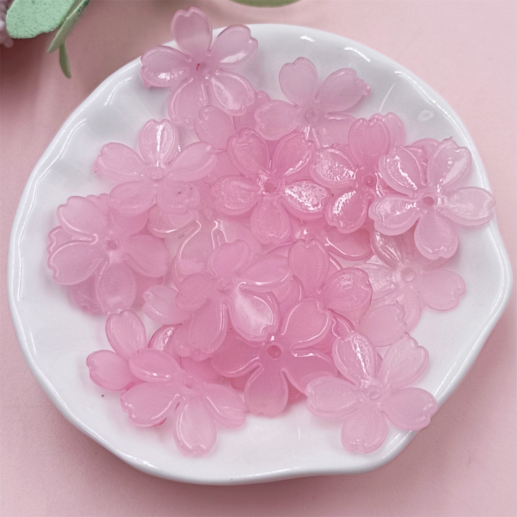 ジュエリー作り用樹脂ビーズ,5花びらのヘアアクセサリー,手作 - Flower Preservation Resin のレビューと価格